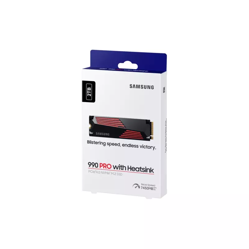 SSD M.2 2280 NVMe Samsung 2 TB PCIe 4.0 MZ-V9P2T0GW — 7450/6900 MB/s, V‑NAND MLC
