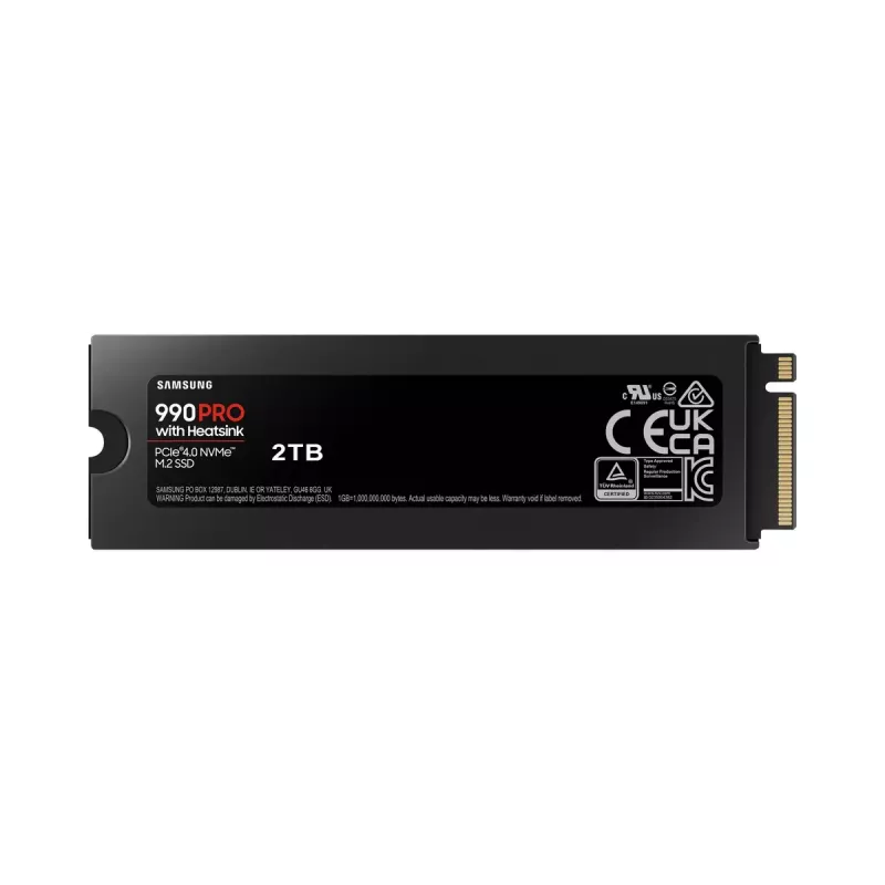 SSD M.2 2280 NVMe Samsung 2 TB PCIe 4.0 MZ-V9P2T0GW — 7450/6900 MB/s, V‑NAND MLC
