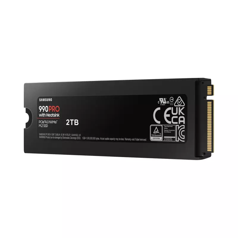 SSD M.2 2280 NVMe Samsung 2 TB PCIe 4.0 MZ-V9P2T0GW — 7450/6900 MB/s, V‑NAND MLC