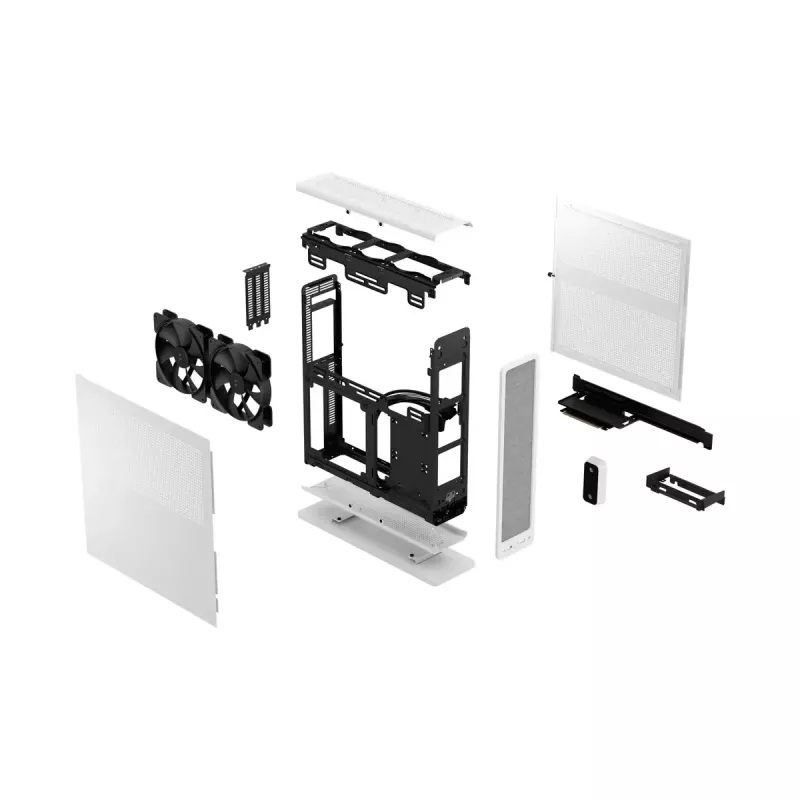 Korpusas Fractal Design Ridge Small Form Factor baltas