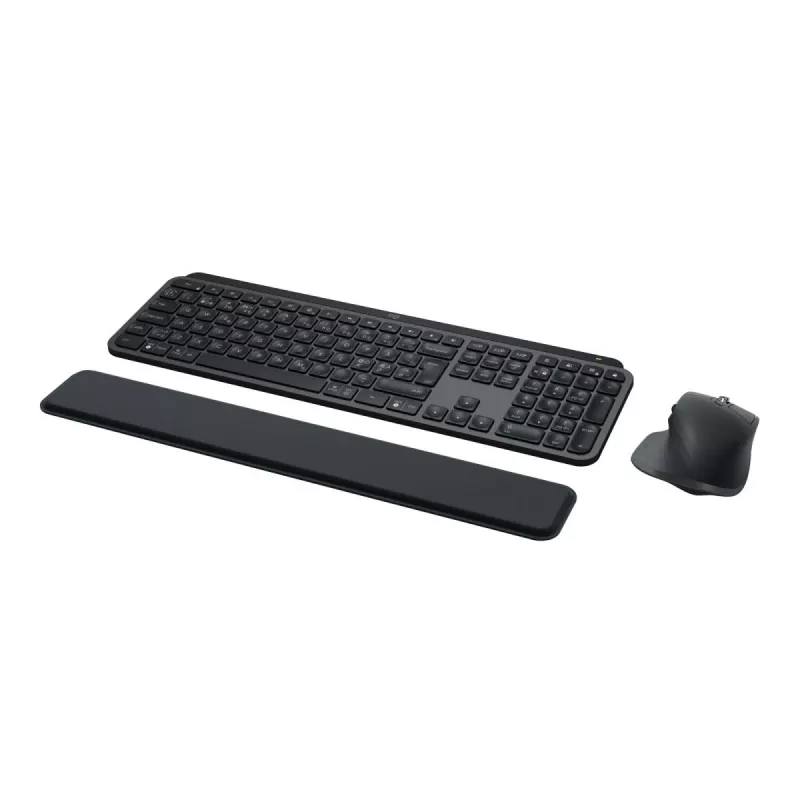 LOGITECH MX Keys S Combo - Graphite - QWERTY Šiaurės šalių (Danų/Norvegų/Švedų/Suomių)