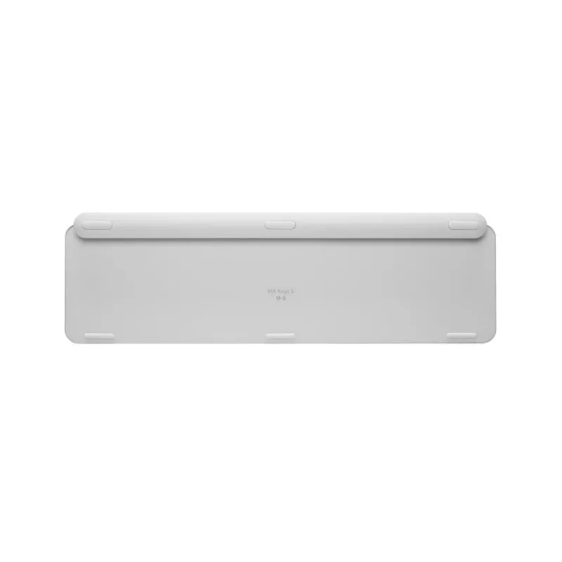 Belaidė klaviatūra Logitech MX Keys S, RF + Bluetooth, QWERTY Šiaurės šalims, balta/aliuminis