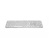 Belaidė klaviatūra Logitech MX Keys S, RF + Bluetooth, QWERTY Šiaurės šalims, balta/aliuminis