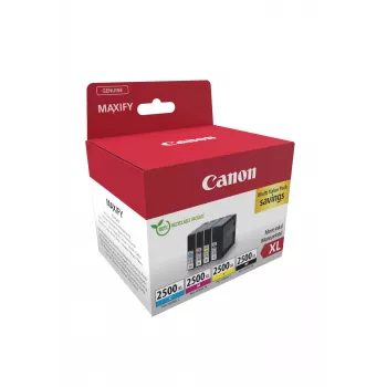 Canon 9254B010 rašalo kasetė 4 vnt. Originali High (XL) talpa juoda, žydra, rausvai violetinė, geltona