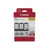 Canon 5437C004 kasečių rinkinys 3 vnt. Original High (XL) talpa Juoda, Žydra, Purpurinė, Geltona