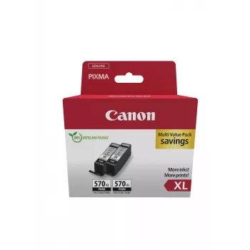 Canon 0318C010 rašalinė kasetė 2 vnt. Originali High (XL) juoda