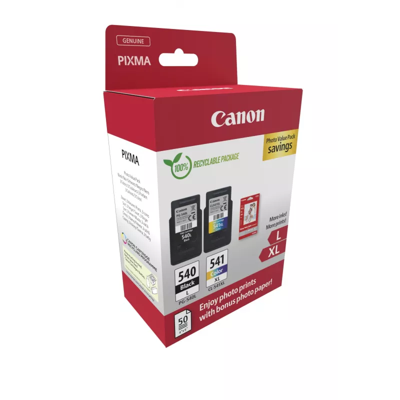 Canon 5224B012 rašalo kasetė 2 vnt. Originali juoda, žydra, purpurinė, geltona
