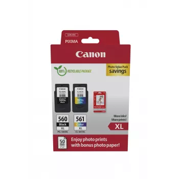 Canon 3712C008 rašalo kasetė 2 vnt. Originali didelės talpos (XL) juoda, žydra, raudona, geltona