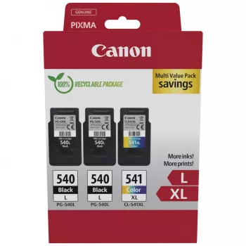 Canon 5224B017 rašalo kasetė 2 vnt. Originali juoda, žydra, purpurinė, geltona
