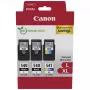Canon 5224B017 rašalo kasetė 2 vnt. Originali juoda, žydra, purpurinė, geltona