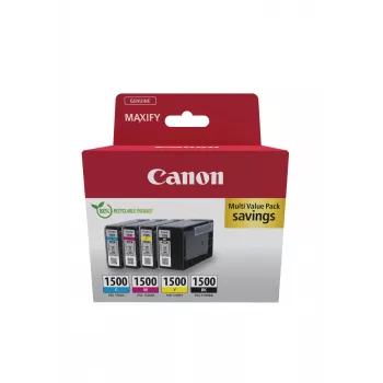 Canon 9218B006 rašalo kasetė 4 vnt. Originali juoda, žydra, raudona, geltona