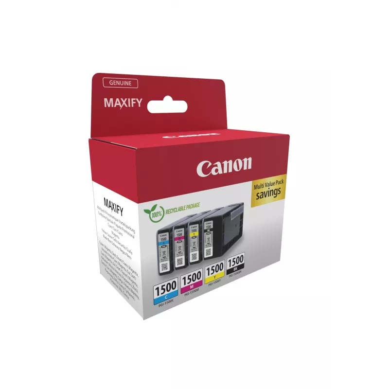 Canon 9218B006 rašalo kasetė 4 vnt. Originali juoda, žydra, raudona, geltona