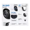 TP-Link Tapo C520WS lauko stebėjimo kamera su PTZ, 2K QHD, Wi-Fi, IP66