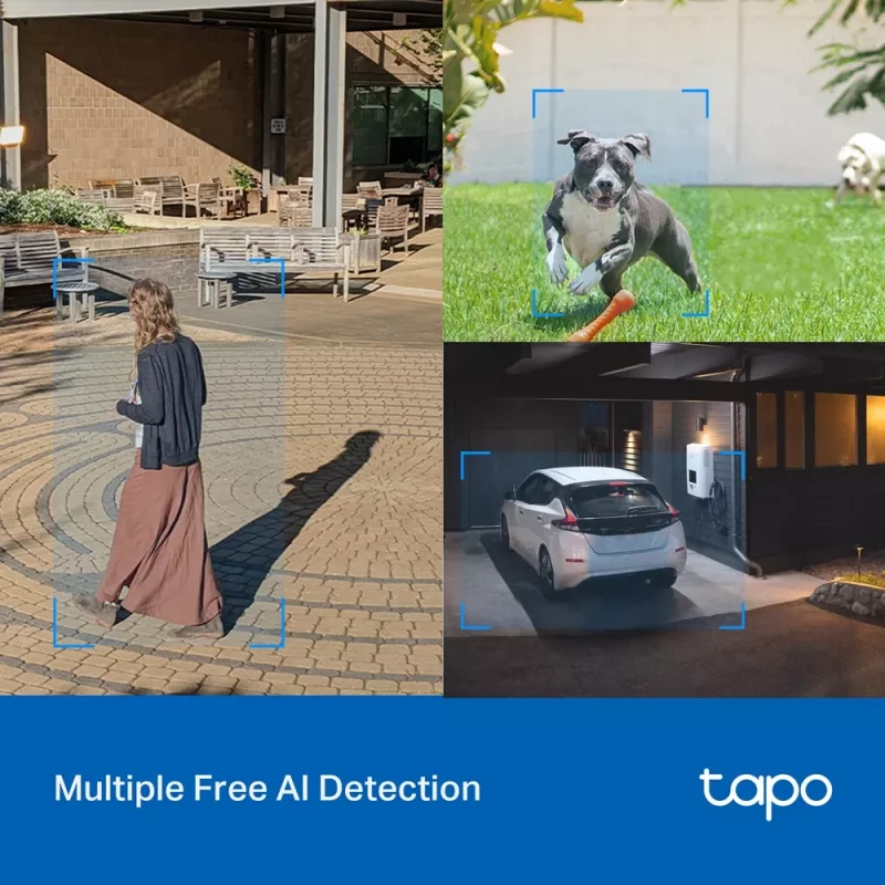 TP-Link Tapo C520WS lauko stebėjimo kamera su PTZ, 2K QHD, Wi-Fi, IP66