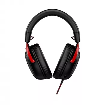 HyperX Cloud III – žaidimų ausinės (juodos/raudonos)