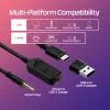HyperX Cloud III – žaidimų ausinės (juodos/raudonos)
