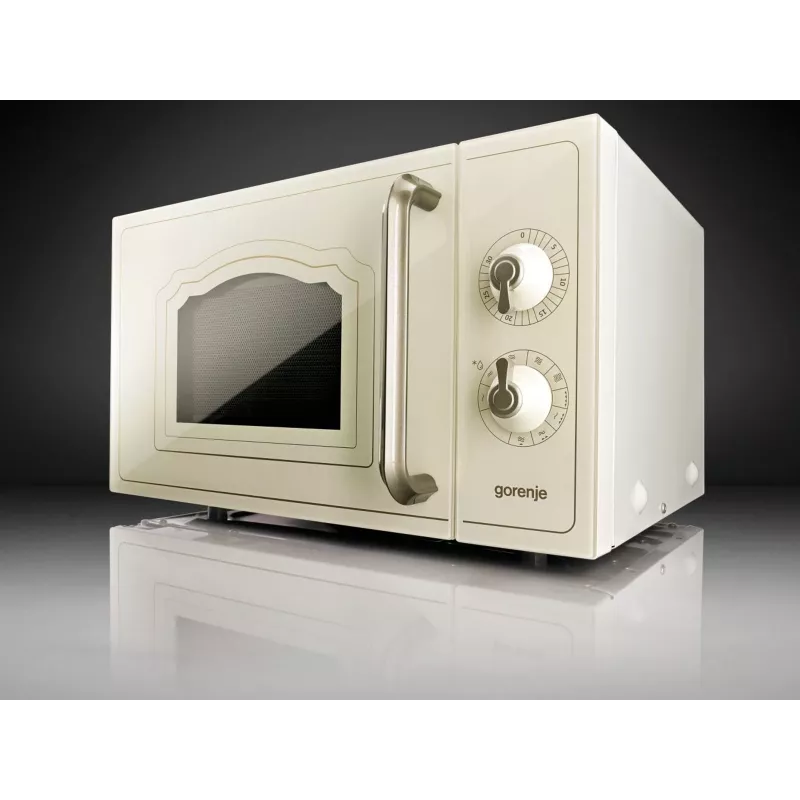 Gorenje MO4250CLI Ivory mikrobangų krosnelė su griliu, 20 L, 700 W