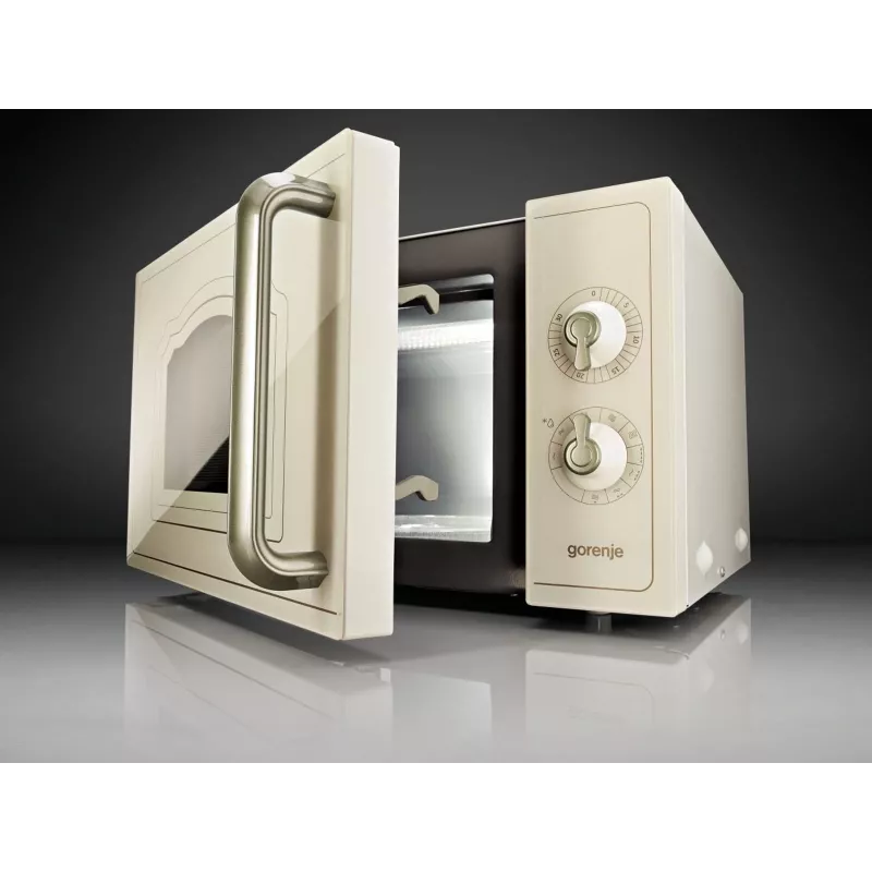 Gorenje MO4250CLI Ivory mikrobangų krosnelė su griliu, 20 L, 700 W