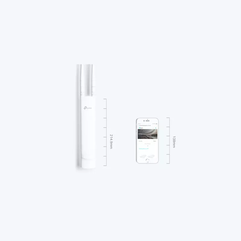 TP-Link EAP113-Outdoor belaidis prieigos taškas 300 Mbit/s baltas PoE