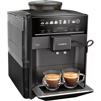 Espreso aparatas Siemens EQ.6 plus s100 — 1,7 L vandens talpa, 15 bar, 300 g pupelių talpa, 1500 W