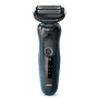 Braun 51-B1000s folijos skustuvas, juodas, mėlynas