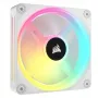 CORSAIR Qx RGB Series Icue Link Qx120 RGB White 120mm ventiliatoriaus rinkinys su magnetiniu guoliu ir RGB