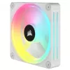 CORSAIR Qx RGB Series Icue Link Qx120 RGB White 120mm ventiliatoriaus rinkinys su magnetiniu guoliu ir RGB