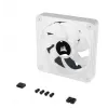 CORSAIR Qx RGB Series Icue Link Qx120 RGB White 120mm ventiliatoriaus rinkinys su magnetiniu guoliu ir RGB