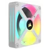 CORSAIR Qx RGB Series Icue Link Qx120 RGB White 120mm ventiliatoriaus rinkinys su magnetiniu guoliu ir RGB