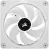 CORSAIR Qx RGB Series Icue Link Qx120 RGB White 120mm ventiliatoriaus rinkinys su magnetiniu guoliu ir RGB