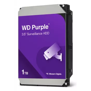 WESTERN DIGITAL WD Purple WD11PURZ 1TB SATA 6Gb/s 3,5 colio kietasis diskas vaizdo stebėjimo sistemoms