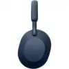 Sony WH-1000XM5 belaidės ausinės su triukšmo slopinimu, 30 val. baterija, viršugalvinės, optimizuotos Alexa ir Google asistentui, iOS ir Android, su įmontuotu mikrofonu, vidurnakčio mėlyna