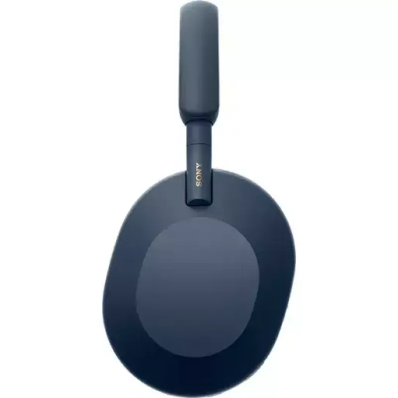 Sony WH-1000XM5 belaidės ausinės su triukšmo slopinimu, 30 val. baterija, viršugalvinės, optimizuotos Alexa ir Google asistentui, iOS ir Android, su įmontuotu mikrofonu, vidurnakčio mėlyna