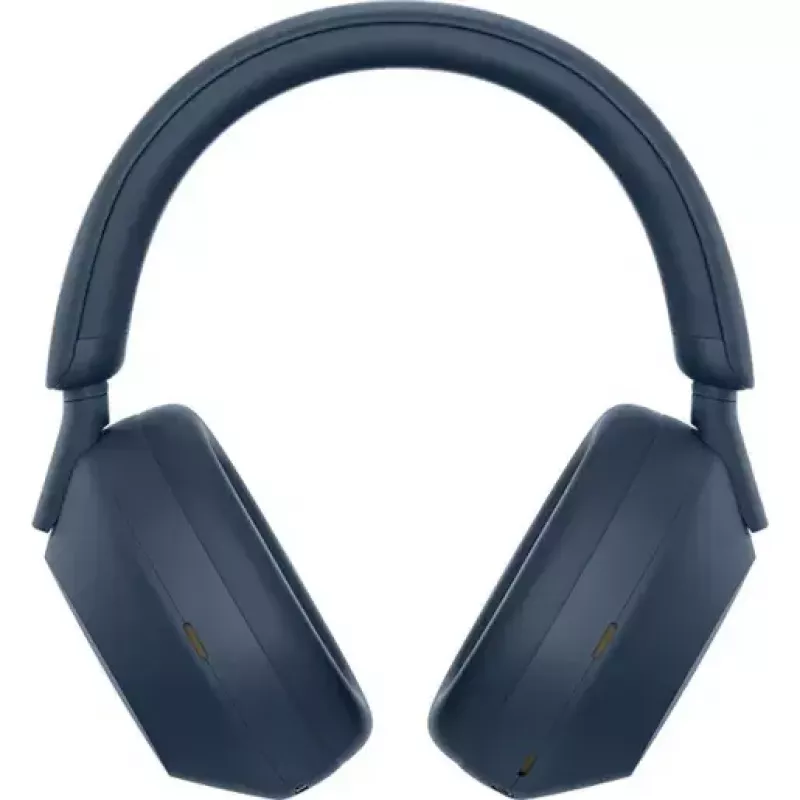 Sony WH-1000XM5 belaidės ausinės su triukšmo slopinimu, 30 val. baterija, viršugalvinės, optimizuotos Alexa ir Google asistentui, iOS ir Android, su įmontuotu mikrofonu, vidurnakčio mėlyna