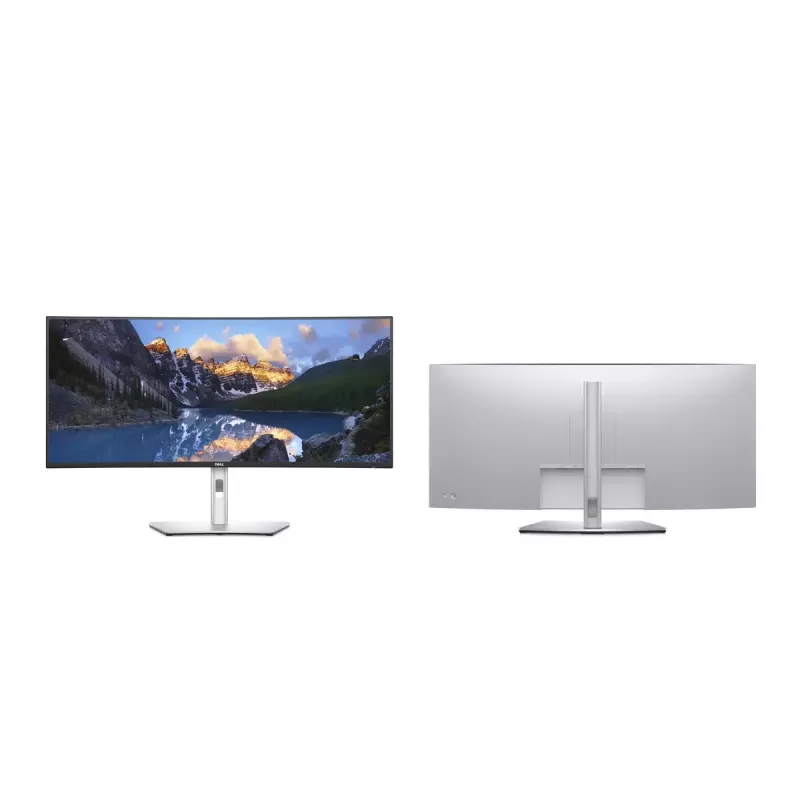DELL UltraSharp U3824DW kompiuterio monitorius 95,2 cm (37,5 colio) 3840 x 1600 pikselių Wide Quad HD+ LCD juodas, sidabrinis