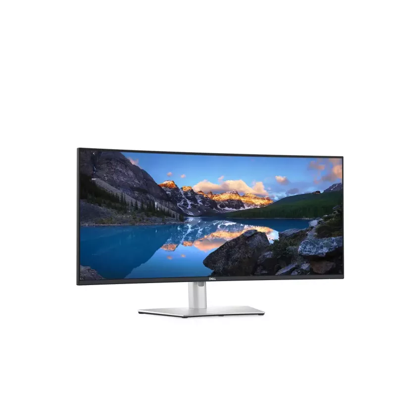 DELL UltraSharp U3824DW kompiuterio monitorius 95,2 cm (37,5 colio) 3840 x 1600 pikselių Wide Quad HD+ LCD juodas, sidabrinis
