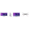 DELL UltraSharp U3824DW kompiuterio monitorius 95,2 cm (37,5 colio) 3840 x 1600 pikselių Wide Quad HD+ LCD juodas, sidabrinis