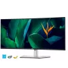 DELL UltraSharp U3824DW kompiuterio monitorius 95,2 cm (37,5 colio) 3840 x 1600 pikselių Wide Quad HD+ LCD juodas, sidabrinis