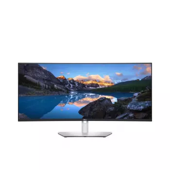 DELL UltraSharp U3824DW kompiuterio monitorius 95,2 cm (37,5 colio) 3840 x 1600 pikselių Wide Quad HD+ LCD juodas, sidabrinis