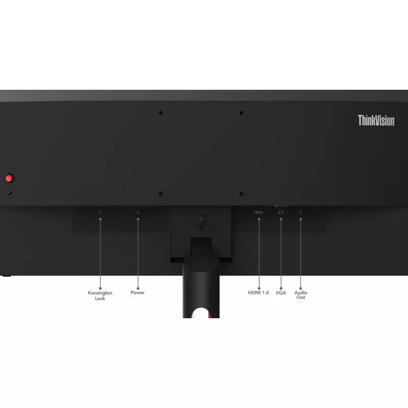 Lenovo ThinkVision S24i-30 monitorius 60,5 cm (23,8 colio) 1920 x 1080 pikselių Full HD LED juodas