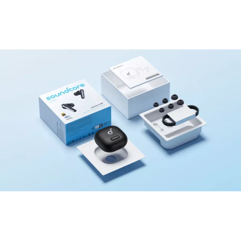 ANKER Earbuds Liberty 4 Nc - Juodi