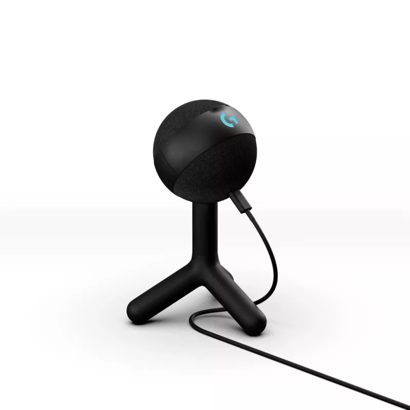 LOGITECH Yeti Orb USB mikrofonas juodas