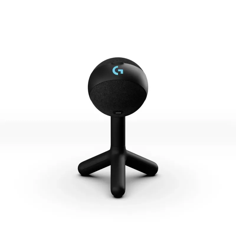 LOGITECH Yeti Orb USB mikrofonas juodas