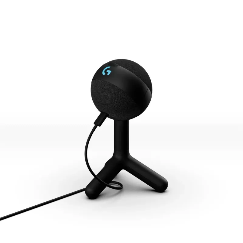 LOGITECH Yeti Orb USB mikrofonas juodas