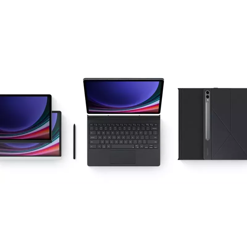 Samsung EF-NX812PBEGWW magnetinė privatumo plėvelė planšetėms Galaxy Tab S9+ / S9 FE+, juoda