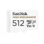 MicroSDXC atminties kortelė SANDISK 512GB Class 10, 100 MB/s skaitymas, 40 MB/s rašymas, balta (SDSQQNR-512G-GN6IA)