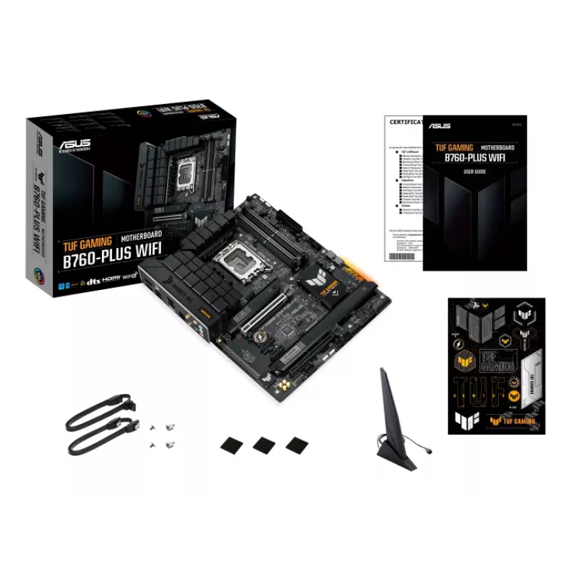 ASUS TUF Gaming B760-Plus WIFI pagrindinė plokštė Intel B760 LGA 1700 ATX
