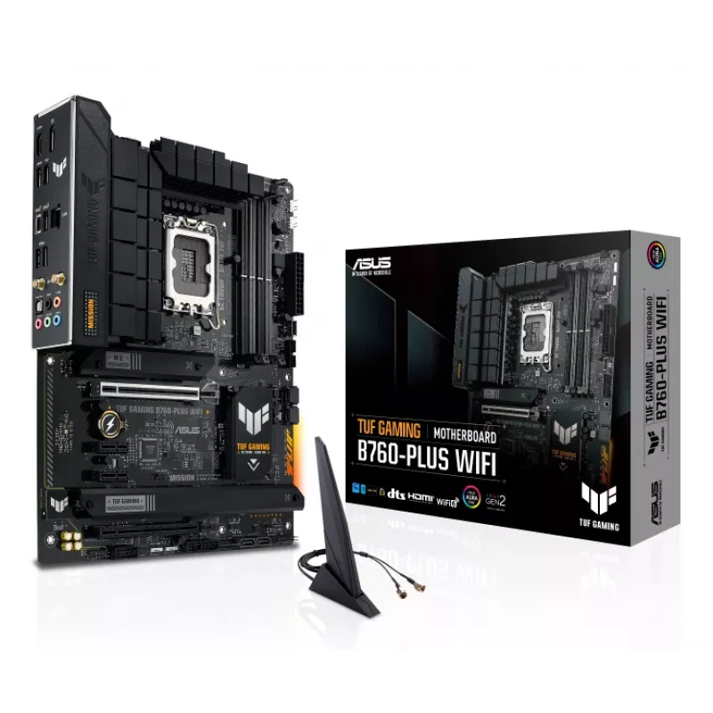 ASUS TUF Gaming B760-Plus WIFI pagrindinė plokštė Intel B760 LGA 1700 ATX