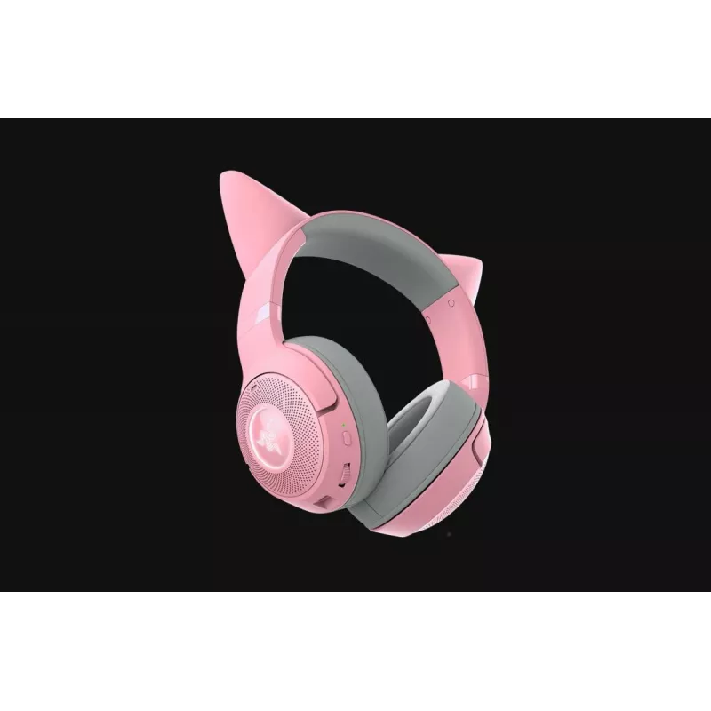 RAZER Ausinės Kraken Kitty V2 BT - Stereo - Bluetooth - Rožinės