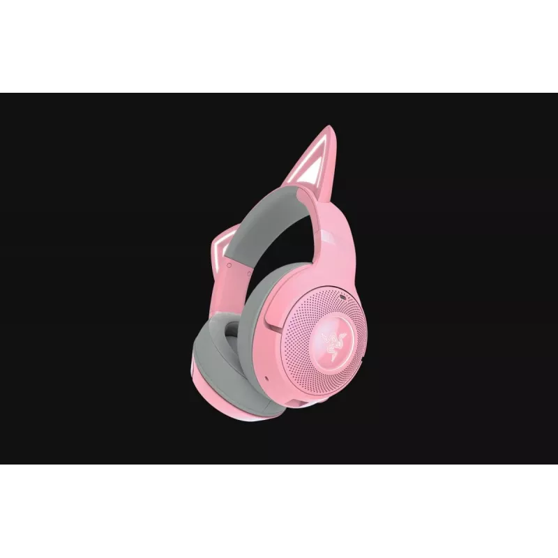 RAZER Ausinės Kraken Kitty V2 BT - Stereo - Bluetooth - Rožinės